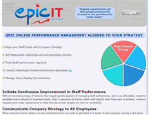 Tablet Screenshot of epicit.com