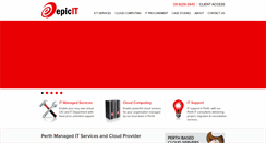 Desktop Screenshot of epicit.com.au